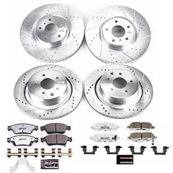 PowerStop Z26 Street Warrior Brake Upgrade Kits for 2007-2008 G35, 2008-2013 G37 - K2862-26