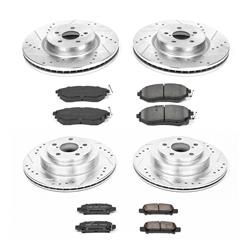 PowerStop Z23 Evolution Sport Brake Upgrade Kits for 2005-2009 LEGACY - K286