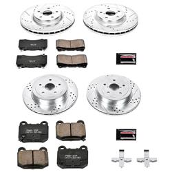 PowerStop Z23 Evolution Sport Brake Upgrade Kits for 2005-2007 IMPREZA - K2896