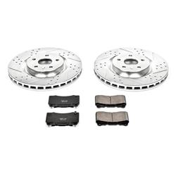 Front Stoptech 937.62042 Street Axle Pack Slotted Front Stoptech 937.62042 Street Axle Pack Slotted