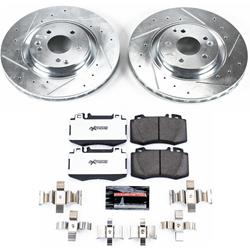 PowerStop Z26 Street Warrior Brake Upgrade Kits for 2004 C230, 2003-2005 C320, 2005-2006 SLK350 - K2950-26