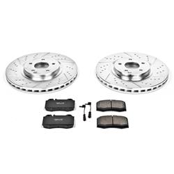 PowerStop Z23 Evolution Sport Brake Upgrade Kits for 2004 C230, 2003-2005 C320, 2005-2006 SLK350 - K2950