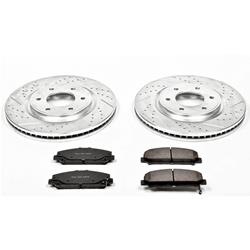 PowerStop Z23 Evolution Sport Brake Upgrade Kits for 2008-2010 TITAN, QX56, 2007-2011 ARMADA - K2961