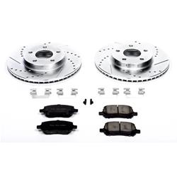 PowerStop Z23 Evolution Sport Brake Upgrade Kits for 2007-2010 COBALT, 2007-2009 G5 - K2983