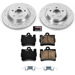PowerStop Z23 Evolution Sport Brake Upgrade Kits for 2000-2002 S430, 2000-2003 S500 - K2997
