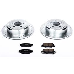 PowerStop Z23 Evolution Sport Brake Upgrade Kits for 2008-2012 LIBERTY, 2007-2011 NITRO - K3046