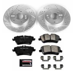 PowerStop Z23 Evolution Sport Brake Upgrade Kits for 2002-2005 C230, 2001-2005 C240 - K3048