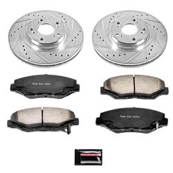 PowerStop Z36 Truck and Tow Brake Upgrade Kits for 2012-2015 CIVIC, 2005-2006 CR-V, 2013-2015 ILX - K3055-36