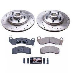 PowerStop Z23 Evolution Sport Brake Upgrade Kits for 1982-1984 CONTINENTAL, 1984 MARK VII, 1984-1986 MUSTANG - K3089