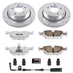 PowerStop Z26 Street Warrior Brake Upgrade Kits for 2001-2003 525I, 1999-2000 528I, 1999-2003 540I - K3126-26