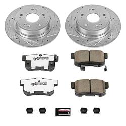 PowerStop Z26 Street Warrior Brake Upgrade Kits for 2005-2007 ACCORD, 2016-2022 ILX - K3128-26