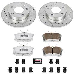 PowerStop Z26 Street Warrior Brake Upgrade Kits for 2002-2006 A4, 2002-2005 A4 QUATTRO - K3129-26