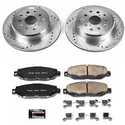 PowerStop Z23 Evolution Sport Brake Upgrade Kits for 1999-2000 SC300, 1992-2000 SC400 - K3134