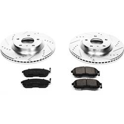 PowerStop Z23 Evolution Sport Brake Upgrade Kits for 2003-2005 350Z, G35 - K3140