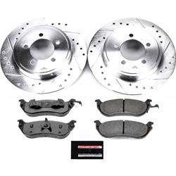 PowerStop Z36 Truck and Tow Brake Upgrade Kits for 2002-2005 EXPLORER, 2002-2006 MOUNTAINEER - K3150-36