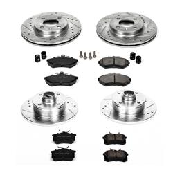 PowerStop Z23 Evolution Sport Brake Upgrade Kits for 1995-1997 PASSAT - K376