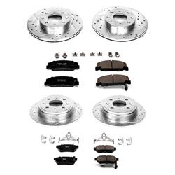 PowerStop Z23 Evolution Sport Brake Upgrade Kits for 1989 CRX - K399