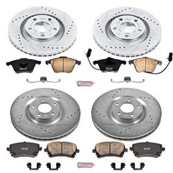PowerStop Z23 Evolution Sport Brake Upgrade Kits for 2004-2009 S4 - K4010