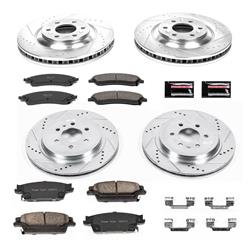 PowerStop Z23 Evolution Sport Brake Upgrade Kits for 2004-2009 SRX - K4014