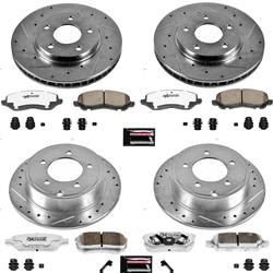 PowerStop Z26 Street Warrior Brake Upgrade Kits for 2008-2017 LANCER - K4017-26