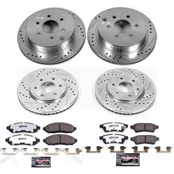 PowerStop Z36 Truck and Tow Brake Upgrade Kits for 2009-2012 EQUATOR, 2005-2015 FRONTIER - K4063-36
