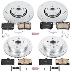 PowerStop Z23 Evolution Sport Brake Upgrade Kits K4070