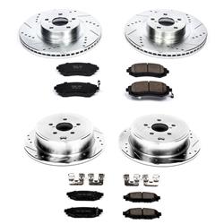 PowerStop Z23 Evolution Sport Brake Upgrade Kits K4077