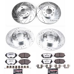 PowerStop Z26 Street Warrior Brake Upgrade Kits for 2006-2015 MX-5 MIATA - K4098-26