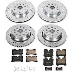 PowerStop Z23 Evolution Sport Brake Upgrade Kits for 2007-2009 LS460 - K4111