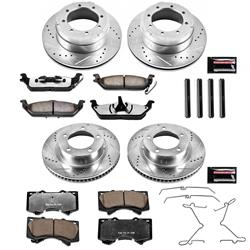 PowerStop Z36 Truck and Tow Brake Upgrade Kits for 2008-2015 LAND CRUISER, LX570 - K4117-36
