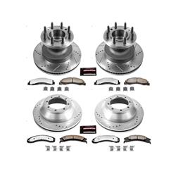 PowerStop Z36 Truck and Tow Brake Upgrade Kits for 2008-2025 E-350 SUPER DUTY, 2017-2018 E-450 SUPER DUTY - K4132-36