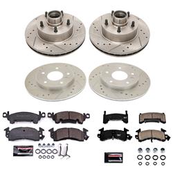 PowerStop Z23 Evolution Sport Brake Upgrade Kits for 1979-1981 FIREBIRD - K4152