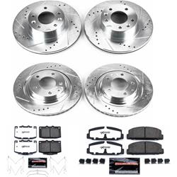 PowerStop Z26 Street Warrior Brake Upgrade Kits for 1993-1995 RX-7 - K4186-26