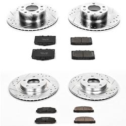 PowerStop Z23 Evolution Sport Brake Upgrade Kits for 1993-1995 RX-7 - K4186
