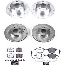 PowerStop Z26 Street Warrior Brake Upgrade Kits for 1998 PASSAT - K4202-26
