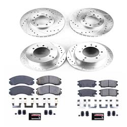 PowerStop Z23 Evolution Sport Brake Upgrade Kits for 1991-1996 MONTERO - K4305
