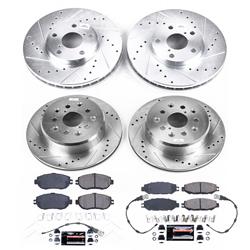 PowerStop Z23 Evolution Sport Brake Upgrade Kits for 1993-1994 LS400 - K4335
