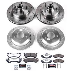 PowerStop Z23 Evolution Sport Brake Upgrade Kits for 1994-1996 IMPALA - K4338