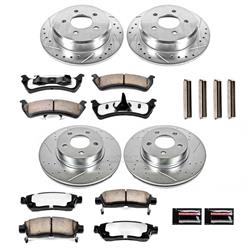 PowerStop Z36 Truck and Tow Brake Upgrade Kits for 2001-2002 EXPLORER SPORT - K4357-36