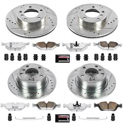 PowerStop Z26 Street Warrior Brake Upgrade Kits for 2003-2005 Z4 - K4371-26