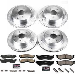 PowerStop Z23 Evolution Sport Brake Upgrade Kits for 2004 RAM 1500 - K4385