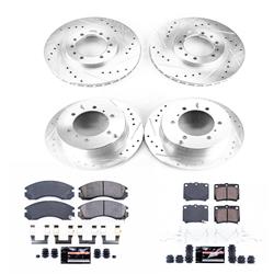 PowerStop Z23 Evolution Sport Brake Upgrade Kits for 1997-2004 MONTERO SPORT - K4402
