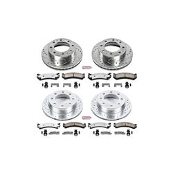 PowerStop Z36 Truck and Tow Brake Upgrade Kits for 2004 SIERRA 2500 HD, SILVERADO 2500 HD - K4423-36