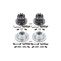 PowerStop Z36 Truck and Tow Brake Upgrade Kits for 2003-2005 E-350 CLUB WAGON, 1999-2002 E-350 ECONOLINE CLUB WAGON, 1999-2007 E-350 SUPER DUTY - K4435-36