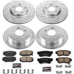PowerStop Z23 Evolution Sport Brake Upgrade Kits for 2006-2009 AZERA - K4440
