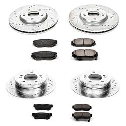PowerStop Z23 Evolution Sport Brake Upgrade Kits for 2006-2008 SONATA - K4443