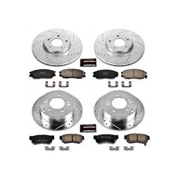 PowerStop Z23 Evolution Sport Brake Upgrade Kits for 2003-2005 XG350 - K4450