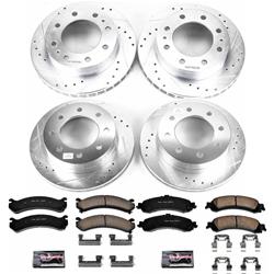 PowerStop Z23 Evolution Sport Brake Upgrade Kits for 2005 SIERRA 1500 HD, SILVERADO 1500 HD - K4454