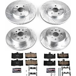 PowerStop Z23 Evolution Sport Brake Upgrade Kits for 2001-2006 LS430 - K4462