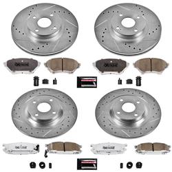 PowerStop Z26 Street Warrior Brake Upgrade Kits for 2001-2005 MIATA - K4468-26
